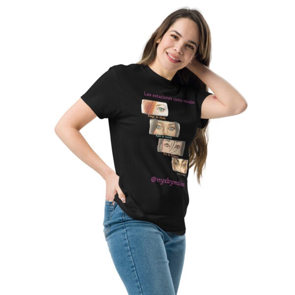 Camiseta clásica unisex Las estaciones como miradas - Imagen 5