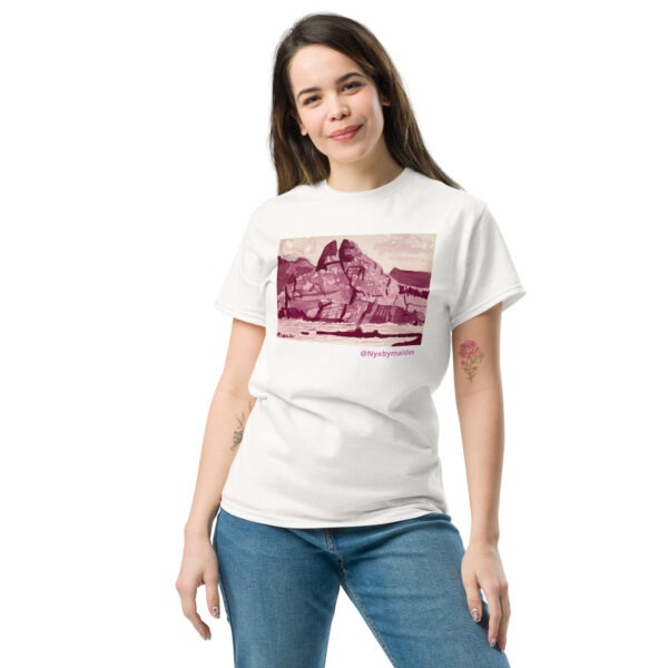 Roque de los dos hermanos - Camiseta clásica unisex - Imagen 3
