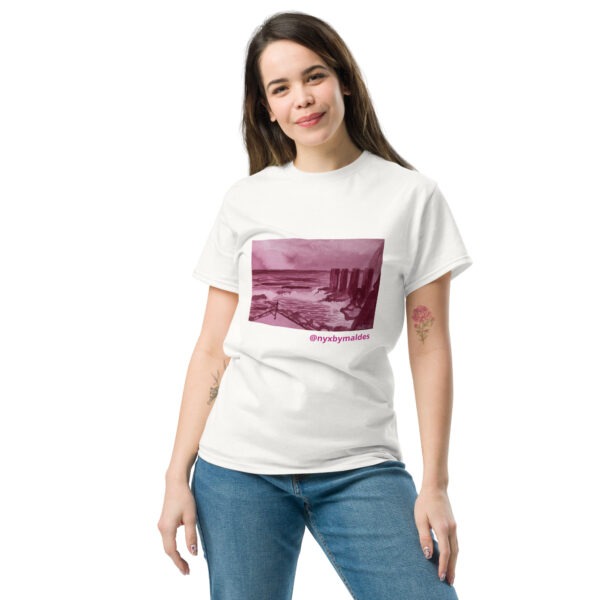 Pescante de Hermigua - Camiseta clásica unisex - Imagen 3