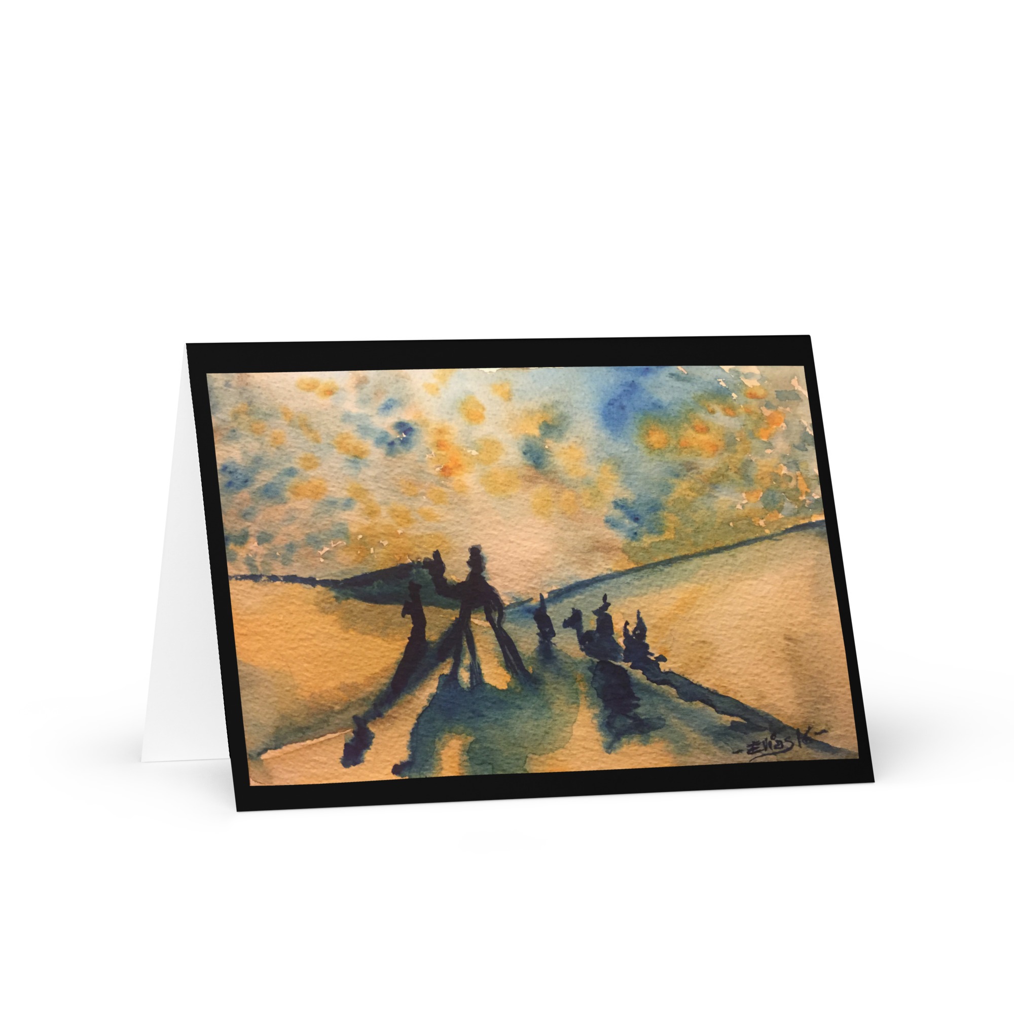 Tarjeta con Felicitación de Navidad ¡Dejando Volar la imaginación! 2016