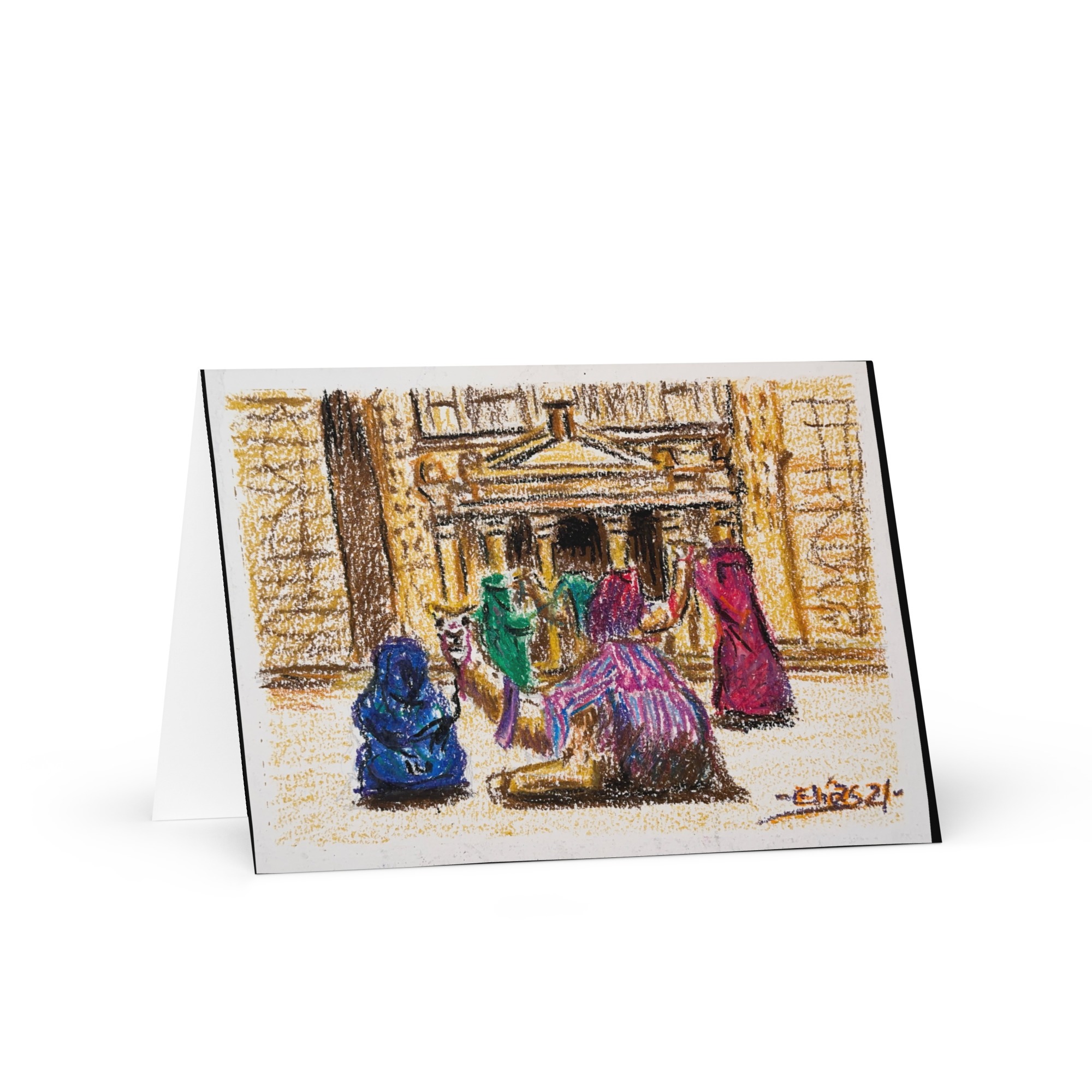 Tarjeta con Felicitación de Navidad La Parada 2021